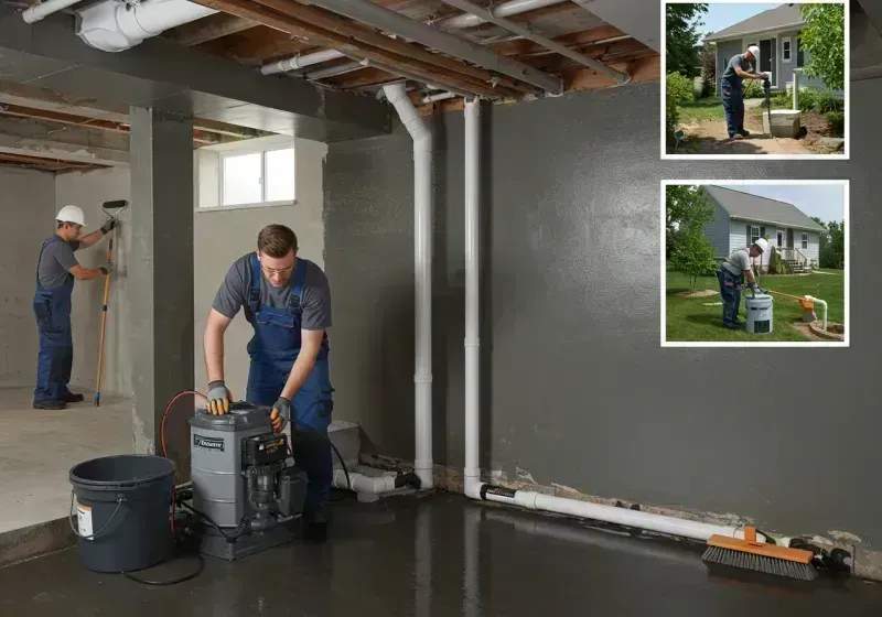 Basement Waterproofing and Flood Prevention process in Hamburg, AR